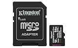 Kingston Canvas Select Plus microSD Speicherkarte 64GB microSDXC Gen3 100MB/s A1...