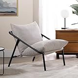 Zinus Ada Sling Akzent-Sessel 79x68x79 - Sessel mit Metallrahmen und Polsterung...