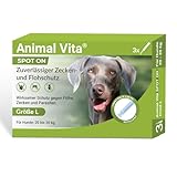 Animal Vita® Spot On Zeckenschutz für Hunde [zuverlässiger Zeckenschutz]...