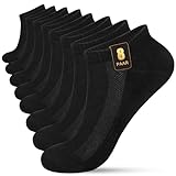 KEECOW 8 Paar Sneaker Socken Herren 43-46 Sportsocken Atmungsaktive Baumwolle...