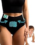 Mrs. Mum Kaiserschnitt Unterhose - 1 STK I ÖkoTex I High Waist I Bauchweg &...