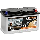 EXAKT Solarbatterie 120Ah 12V Wohnmobil Antrieb Versorgung Boot Mover...