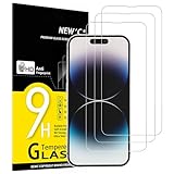 NEW'C 3 Stück für iPhone 14 Pro für Panzerglas (6,1 Zoll), Frei von Kratzern,...