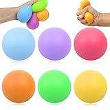 6 Stück Stressball Kinder – Squishy Anti Stress Ball für Kinder &...