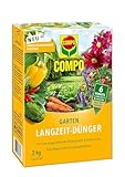COMPO Garten Langzeit-Dünger für Gartenpflanzen, Umweltschonendere Rezeptur, 6...