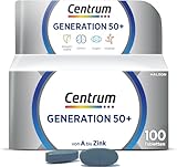 Centrum Generation Multivitamin 50+ – Hochwertiges Nahrungsergänzungsmittel...