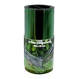 Schneckenbarriere mit Doppelfalz - 800 x 20 cm - Flexibler Schneckenzaun zum...