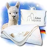 Eden Alpakas | Alpaka Bettdecke | Ganzjahresdecke | Alpaka Decke mit Füllung...