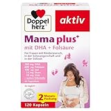 Doppelherz Mama plus mit DHA + Folsäure - wichtige Nährstoffe für Frauen mit...