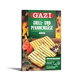 Gazi Grill- und Pfannenkäse Kräuter- 6x 200g - Pfanne Grill Grillkäse Ofen...