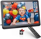 FamBrow Digitaler Bilderrahmen 10 Zoll mit 32GB SD, Neues UI Design Bilderrahmen...