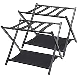DAKEPOLE Möbel Kofferständer Luggage Kofferablage Kofferbock - 2 Pièce,...