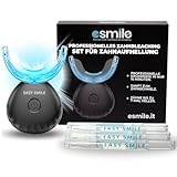 EASY SMILE - Professionelles Zahnaufhellungs-Kit mit 16X LED-Licht – 3...