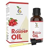 Hagebuttenöl BIO 50ml (Wildrosenöl) - 100% kaltgepresst, vegan, in Glasflasche...