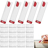 5 Stück Cuttermesser mit Klingeneinzug, Mini Sicherheits-Messer mit 20 x...