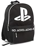 Playstation Sony Logo Schwarzer Gamer Rucksack | 16 stilvolle Tasche für...