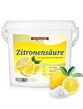 Feinwälder® Premium Zitronensäure Pulver 5 kg in Lebensmittelqualität (E330)...