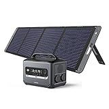 UGREEN PowerRoam 1200, 1024Wh Tragbare Powerstation mit Solarpanel 200W,...
