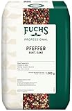 Fuchs Professional - Bunter Pfeffer ganz | Ungemahlenes Universalgewürz, zum...