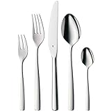 WMF Boston Edelstahl Besteck Set 6 Personen, Essbesteck Set 30 teilig,...