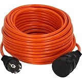 Brennenstuhl BREMAXX Verlängerungskabel (20m Kabel in orange, für den...