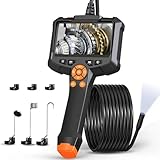 Endoskopkamera mit Licht, AOPICK 8mm IP67 wasserdichte Endoskop, 4.3' IPS...