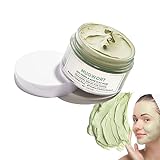 Green Tea Clay Mask, Blackhead Remover Poreless Cleansing Gesichtsmaske Grüner...