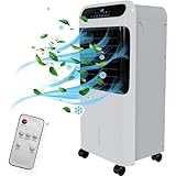 Tronitechnik® Luftkühler 5in1 Ventilator mit Wasserkühlung - Aircooler mit...