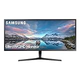 Samsung Ultra WQHD Monitor S34J552WQR, 34 Zoll, VA-Panel, UWQHD-Auflösung, 21:9...