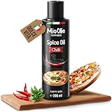 MioOlio Chiliöl 200 ml – aromatisiertes Öl mit intensiver Chili-Note –...