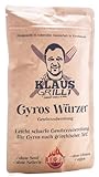 Klaus grillt Grillt - Gyros Würzer 250 g Standbeutel - Griechische Gerichte...