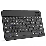 ZOYU Bluetooth Tastatur mit QWERTZ Layout für iPad Air, Pro, 10,2, 9,7, Mini,...