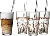 Ritzenhoff & Breker Latte Macchiato Gläser-Set, 4 Stück