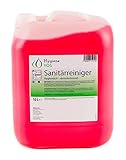 Hygiene VOS Sanitärreiniger 10 Liter, Badreiniger - Putzmittel, Entfernt Kalk...