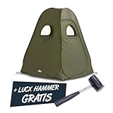 Lucx Pop-Up Angelzelt & Jagdzelt - Sekundenzelt für 1-2 Personen, wasserdicht...