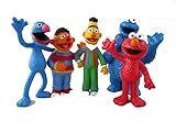 Comansi Sesamstraße Figuren 5'er Set - Grobi, Bert, Ernie, Krümelmonster und...