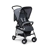 hauck Buggy Sport, Charcoal/Stone - Federleichter Reisebuggy 5,9 kg - mit...