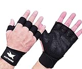 SUPRBIRD Fitness Handschuhe mit Handgelenkstütze, Sporthandschuhe...