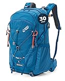 Terra Peak Wanderrucksack 30L Damen Herren Flex 30 Erwachsene blau klein -...