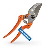 Original LÖWE 8 Profi Amboss Gartenschere 8.107 mit Bypass Geometrie - scharfe...