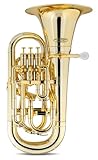 Classic Cantabile MardiBrass Kunststoff Bb-Euphonium - 4 Aluminium-Ventile - nur...