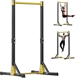 Faltbare Power Tower Klimmzugstange & Dip Station, Klimmzugturm mit 11...