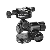 Sunwayfoto GH-PROII+ Getriebekopf, 3D-unabhängige Einstellung, mit verzahnter...
