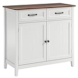 Bealife Küchenschrank, Kommode mit 2 Schubladen und 2 Türen, Sideboard...