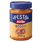 Barilla Pesto Rosso 12x200g | Glutenfreie Italienische Pasta-Sauce mit...