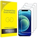 JETech Schutzfolie Kompatibel mit iPhone 12 mini 5,4 Zoll, Gehärtetem Glas, 3 Stück