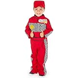Pretend to Bee Rennfahrer Kostüm für Kinder/Kleinkinder, Unisex, Rote...