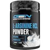 L-Arginin HCL - 500 g - L-Arginin Hydrochlorid - Premium: pflanzliches L-Arginin...
