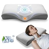 CloudNook Orthopädisches Nackenkissen aus Memory Foam – Ergonomisches Kissen...