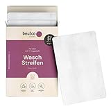 BEULCO CLEAN - 30 x Bio Waschstreifen Ohne Duft für Waschmaschine & Handwäsche...